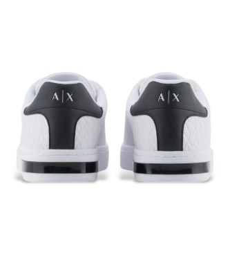 A|X Armani Exchange Białe buty treningowe z logo