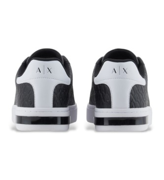 Armani Exchange Sneakers nere con logo incrociato