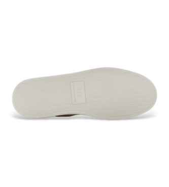 Armani Exchange Zapatillas de piel blanco