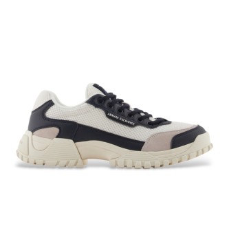 Armani Exchange Sneakers bicolore bianche