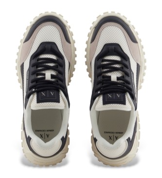 Armani Exchange Sneakers bicolore bianche