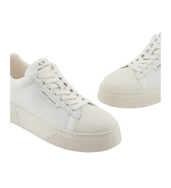 Armani Exchange Sapatos Derby brancos
