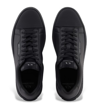 Armani Exchange Buty derby czarne