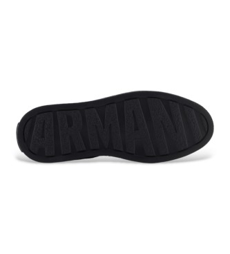 Armani Exchange Buty derby czarne