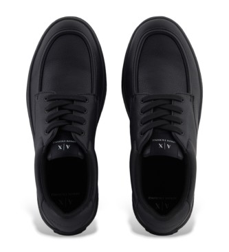 Armani Exchange Zapatillas Fusion negro