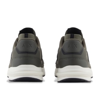 A|X Armani Exchange Sapatilhas Verde contraste