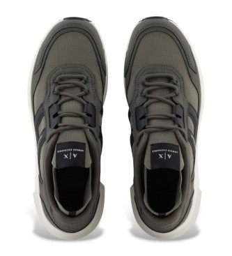 A|X Armani Exchange Sapatilhas Verde contraste