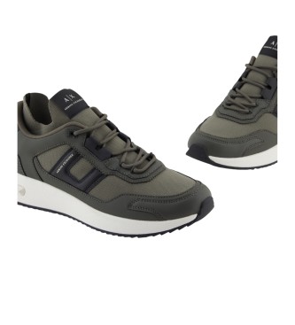 A|X Armani Exchange Sapatilhas Verde contraste