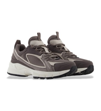 A|X Armani Exchange Sapatilhas cinzentas volumosas