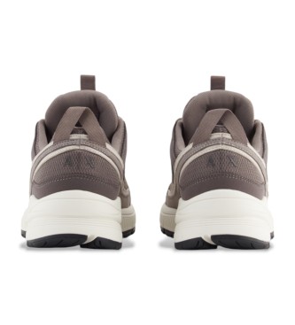 A|X Armani Exchange Sapatilhas cinzentas volumosas
