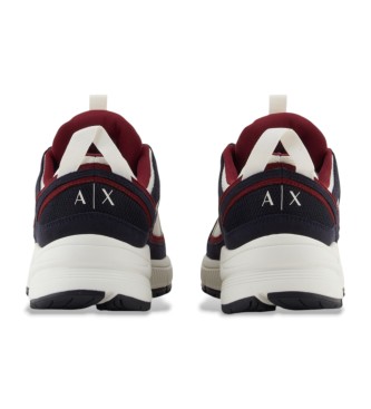 A|X Armani Exchange T�nis de cano alto branco