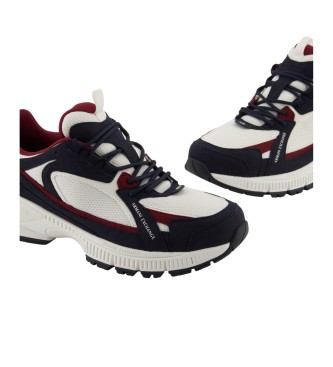 A|X Armani Exchange T�nis de cano alto branco