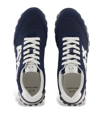 Armani Exchange Turnschuhe Style navy