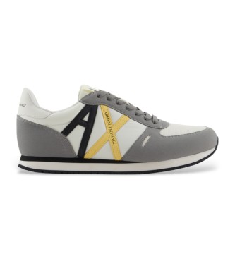 Armani Exchange Rio retro running shoes grey, white