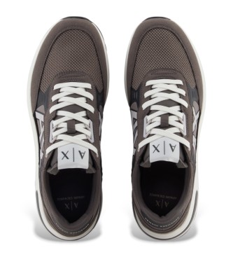 Armani Exchange Sapatilhas Inspire cinzentas escuras
