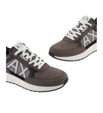 Armani Exchange Sapatilhas Inspire cinzentas escuras