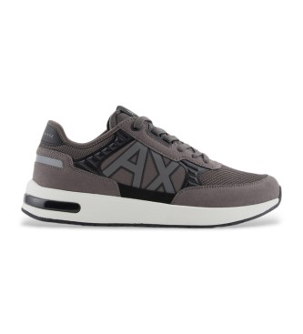 Armani Exchange Zapatillas multimaterial gris