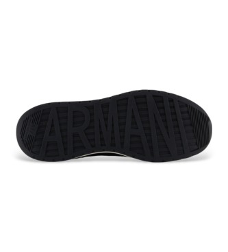 Armani Exchange Zapatillas Dusseldorf negro, blanco