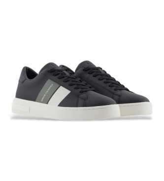 Armani Exchange Logo Sneakers Black