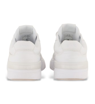 Armani Exchange White logo trainers