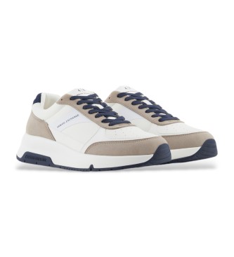 Armani Exchange Sneakers bianche con logo