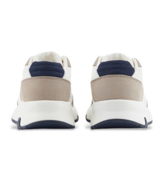 Armani Exchange Baskets blanches avec logo