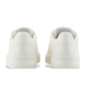 Armani Exchange White logo trainers