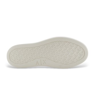 Armani Exchange Baskets  plateforme blanches