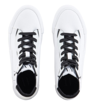 Armani Exchange Trainers High Top Ax white