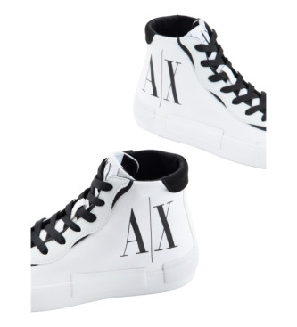 Armani Exchange Zapatillas Altas Top Ax blanco