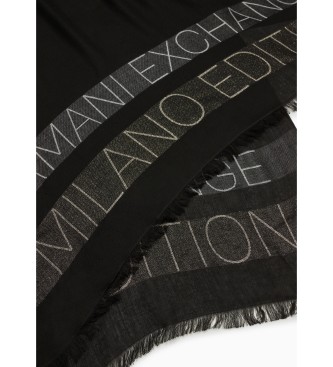 Armani Exchange Stola sjaal zwart