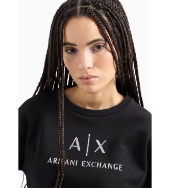 Armani Exchange Czarna bluza