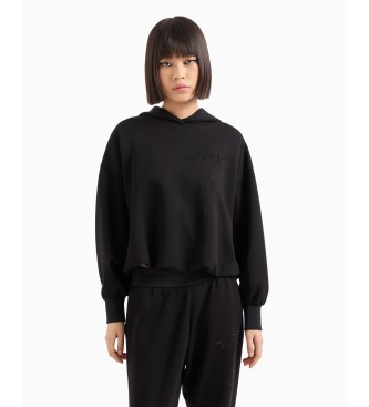 Armani Exchange Sweat  capuche noir