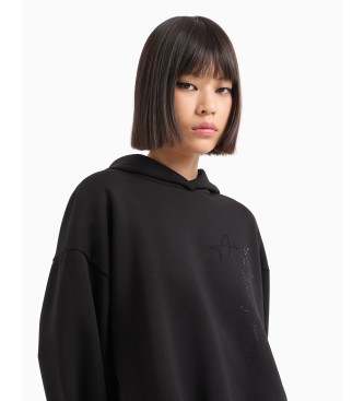 Armani Exchange Sweat  capuche noir