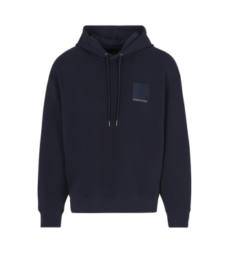 Armani Exchange Sweatshirt med htte i navy