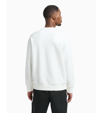 Armani Exchange Sudadera Carbon blanco
