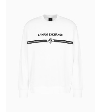 Armani Exchange Sudadera Carbon blanco