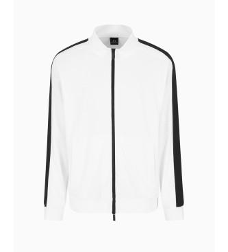 Armani Exchange Sudadera Mock blanco