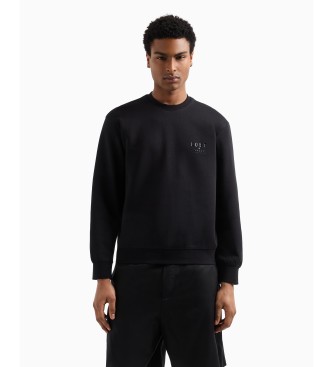 Armani Exchange Sweat  col ras du cou noir