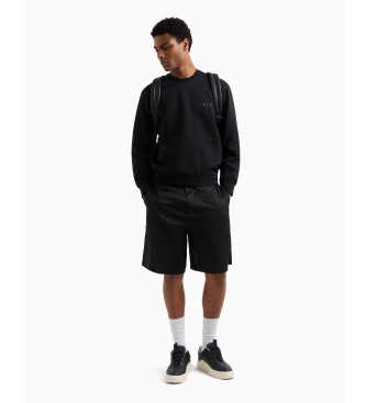 Armani Exchange Sweat  col ras du cou noir