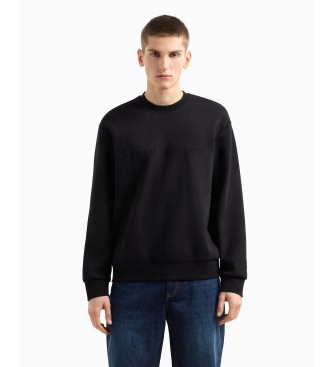 Armani Exchange Sudadera Bonded negro