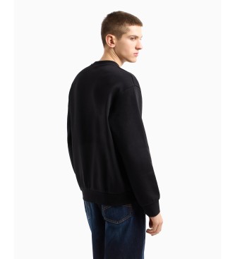 Armani Exchange Sudadera Bonded negro