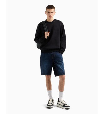 Armani Exchange Sudadera Bonded negro