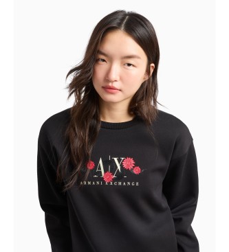 Armani Exchange Regular fit sweatshirt sort