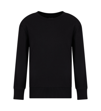 Armani Exchange Black crew neck sweatshirt