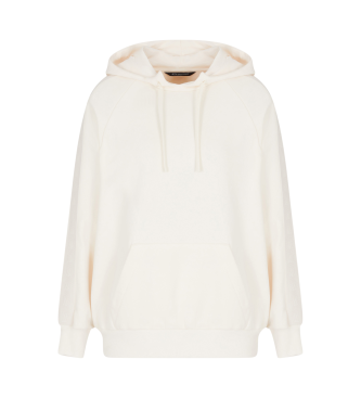 Armani Exchange Sudadera con capucha blanco