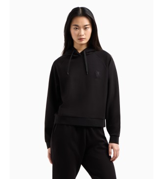 Armani Exchange Black logo sweatshirt