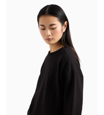 A|X Armani Exchange Crew sweatshirt zwart
