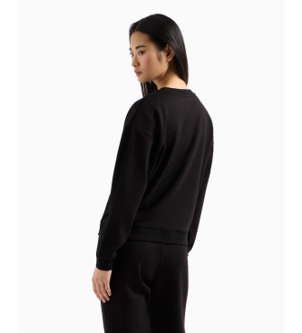 A|X Armani Exchange Crew sweatshirt zwart