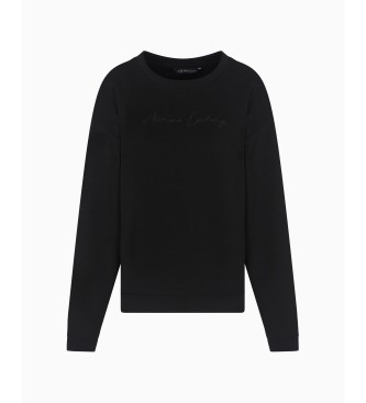 A|X Armani Exchange Crew sweatshirt zwart